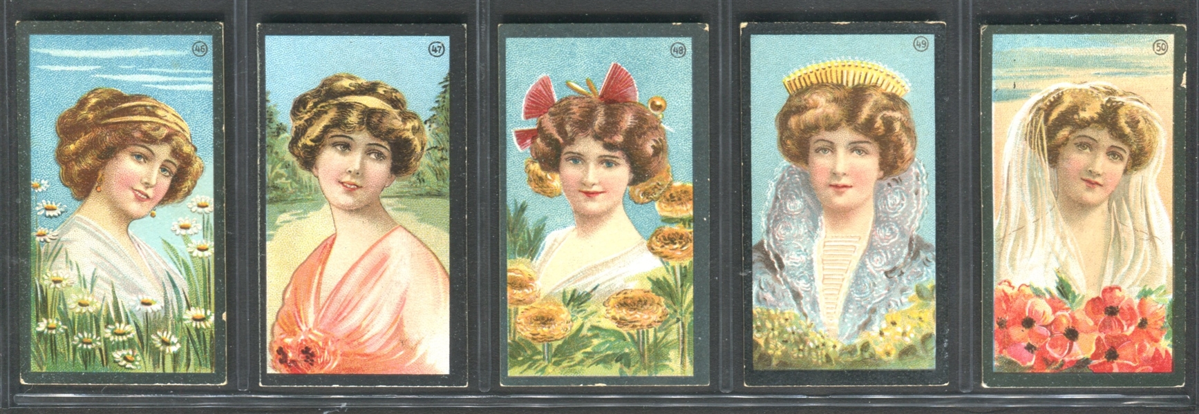 C94 Imperial Tobacco (Canada) Pretty Girls Complete Set of (50) Cards