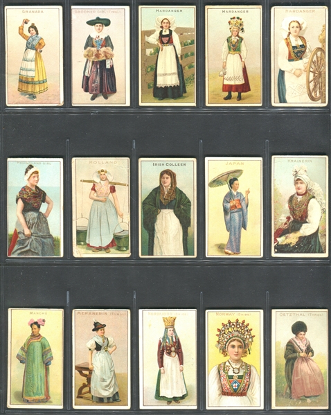 C97 Imperial Tobacco (Canada) Women of All Nations Complete Set of (50) Cards