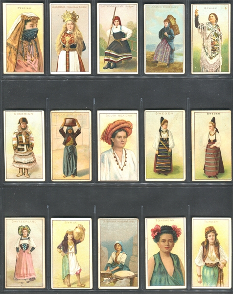 C97 Imperial Tobacco (Canada) Women of All Nations Complete Set of (50) Cards