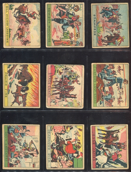 R128-2 Series of 48 Western Lot of (24) Cards