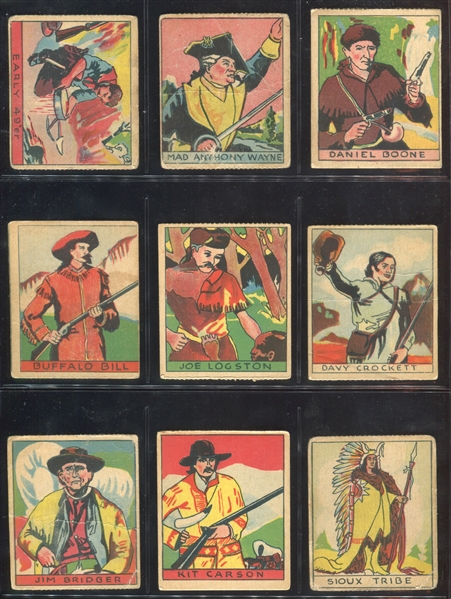 R128-2 Series of 48 Western Lot of (24) Cards