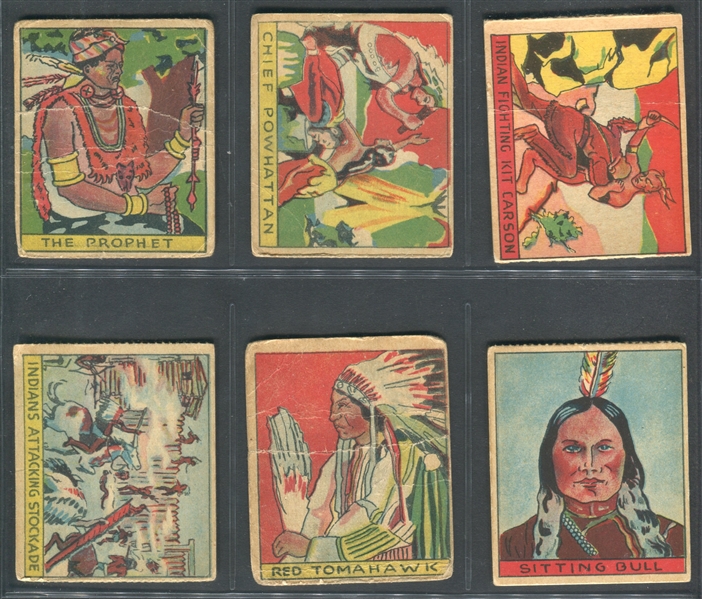 R128-2 Series of 48 Western Lot of (24) Cards