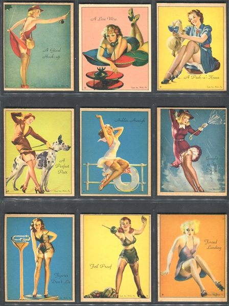 R59 Gum Inc American Beauties Complete Set of (24) Cards