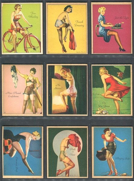 R59 Gum Inc American Beauties Complete Set of (24) Cards