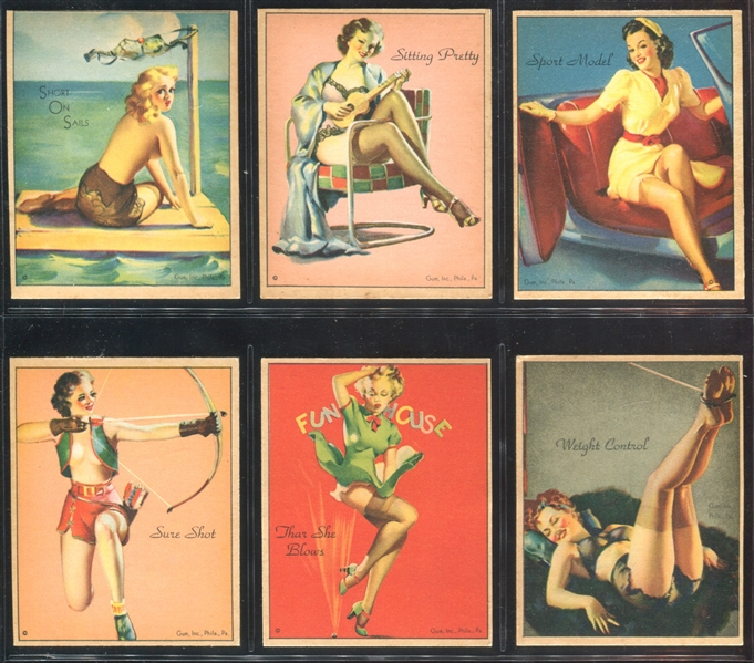 R59 Gum Inc American Beauties Complete Set of (24) Cards