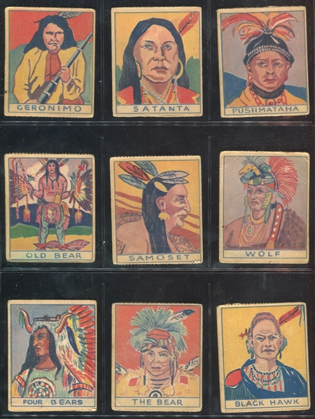 R129 Series of 48 Western Near Set of (40/48) Cards