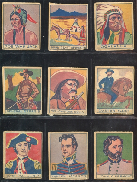 R129 Series of 48 Western Near Set of (40/48) Cards