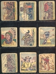 R130 Series of 48 Indans and Western Lot of (16) Cards