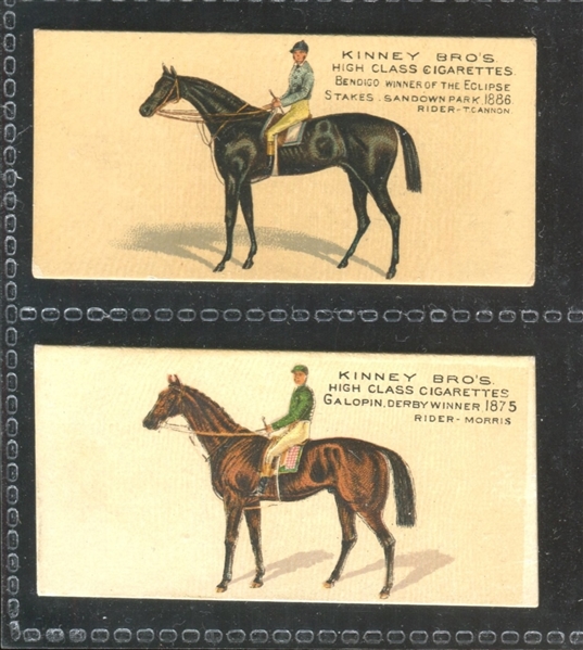 N230 Kinney Horses (English) Lot of (5) Cards