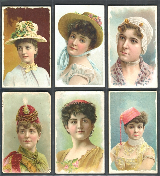 N129A Duke Honest Long Cut Stars of the Stage (1st Series) Lot of (15) Cards