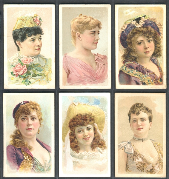 N111A Duke Honest Long Cut Gems of Beauty Lot of (21) Cards