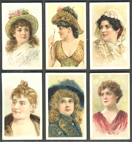 N111A Duke Honest Long Cut Gems of Beauty Lot of (21) Cards