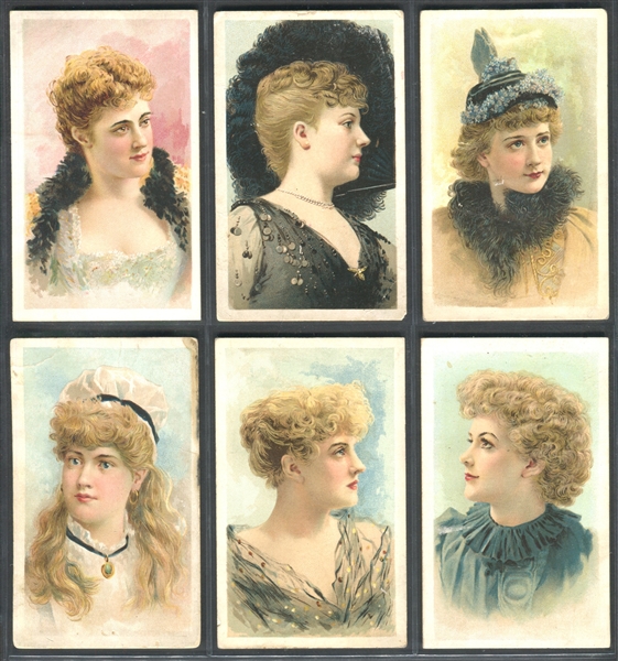 N111A Duke Honest Long Cut Gems of Beauty Lot of (21) Cards