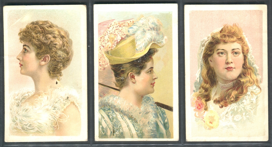 N111A Duke Honest Long Cut Gems of Beauty Lot of (21) Cards