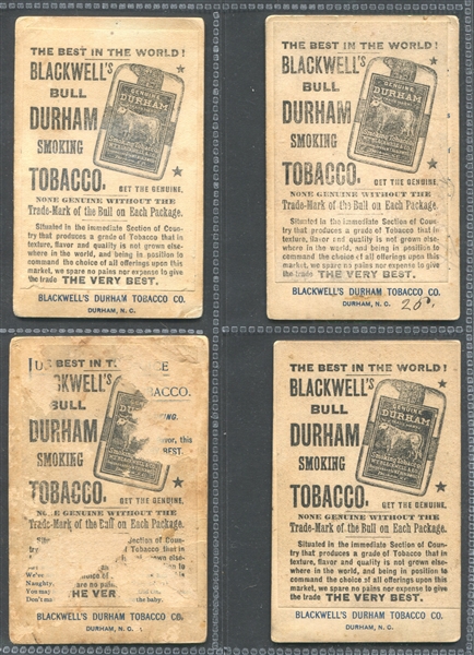 N565 Blackwell's Durrham Illustrated Songs Lot of (9) Cards