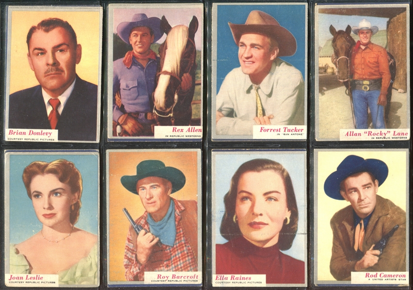 1953 Topps Who-Z-At? Star Cards Complete Set of (80) Cards