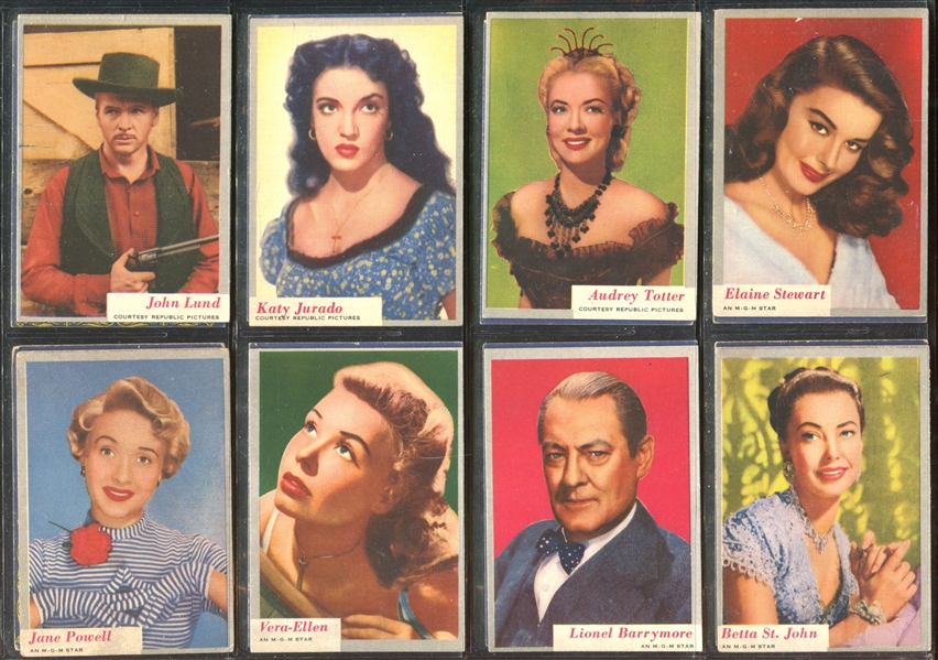 1953 Topps Who-Z-At? Star Cards Complete Set of (80) Cards