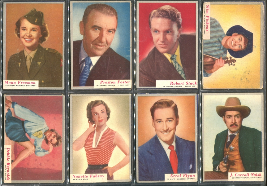 1953 Topps Who-Z-At? Star Cards Complete Set of (80) Cards