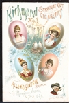 Fantastic Allen & Ginter Richmond Straight Cut "Egg" Oversized Trade Card