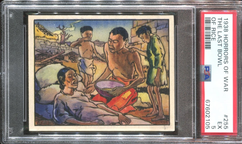 R69 Horrors of War #255 The Last Bowl of Rice PSA5 EX