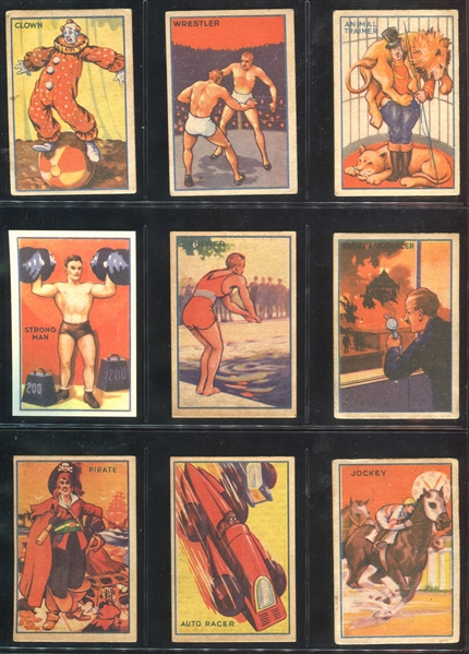 R72 Schutter-Johnson I'm Going to Be Complete Set of (24) Plus Strongman Reprint