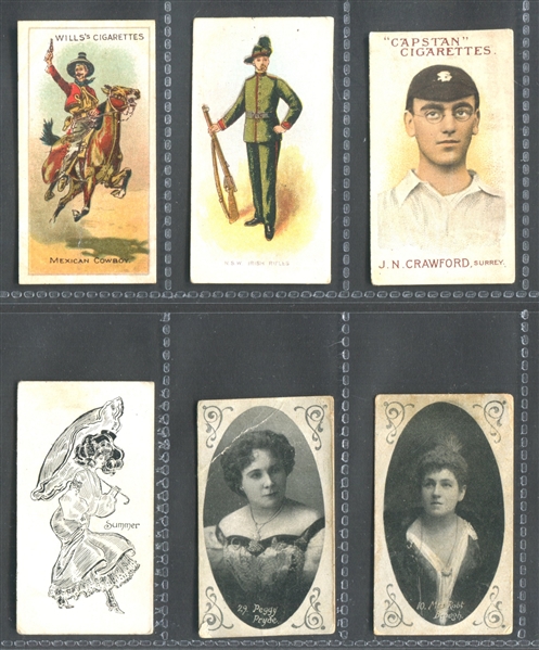 Early Capstan Navy Cut (UK) Type Card Lot of (6) Cards