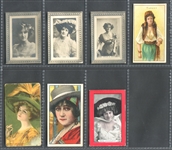 Mixed "C" Canadian Tobacco Type Card Lot of (7) Cards