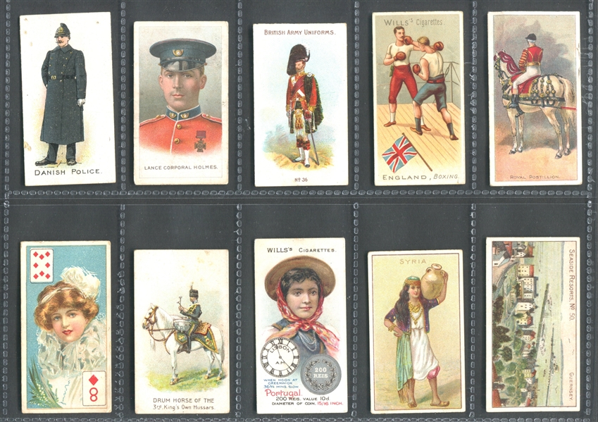 Mixed Will's (UK) Type Card Lot of (33) Cards With Better Issues