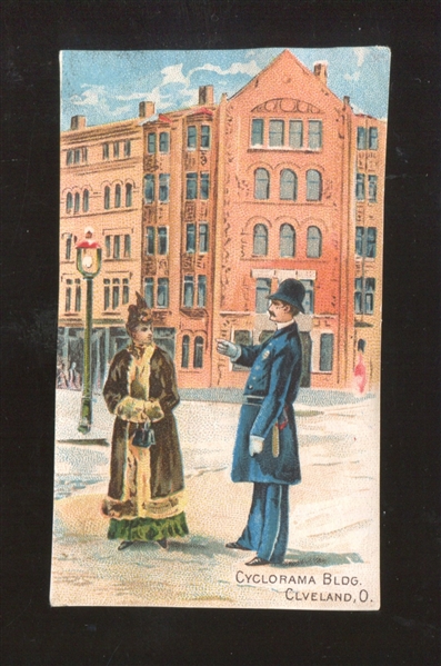 N281 Buchner Scenes With an American Policeman - Cyclorama Building TOUGH Paper Version