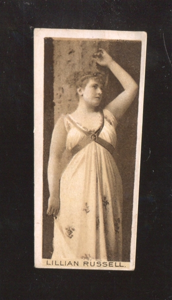 N494 Jersey Cheroots Actresses - Lillian Russell - Standing with No Hat