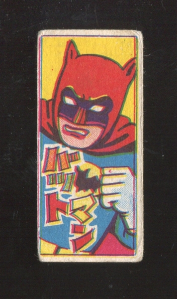 1950's Japanese Menko - Batman