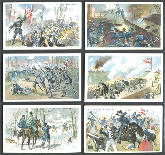 N99 Battle Scenes Mixed Back High Grade Complete Set of (25) Cards