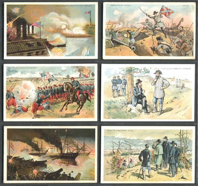 N99 Battle Scenes Mixed Back High Grade Complete Set of (25) Cards