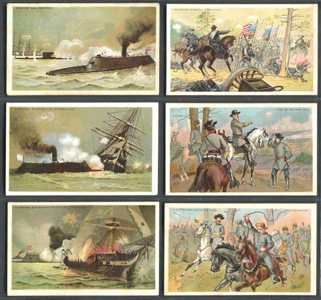 N99 Battle Scenes Mixed Back High Grade Complete Set of (25) Cards