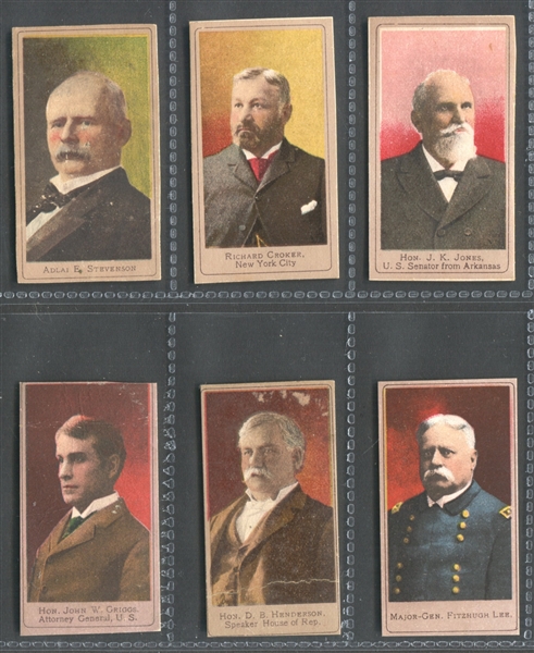 T175 Sweet Caporal Heroes of the Spanish American War Lot of (26) Cards