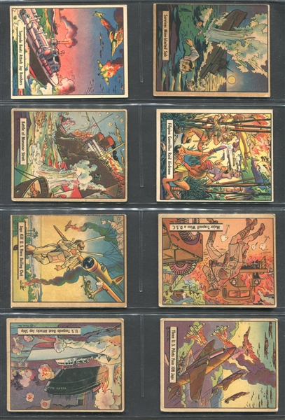 R164 Gum Inc War Gum Lot of (64) Cards