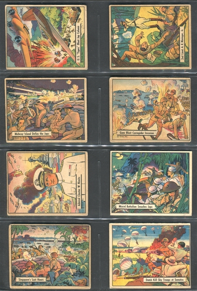 R164 Gum Inc War Gum Lot of (64) Cards