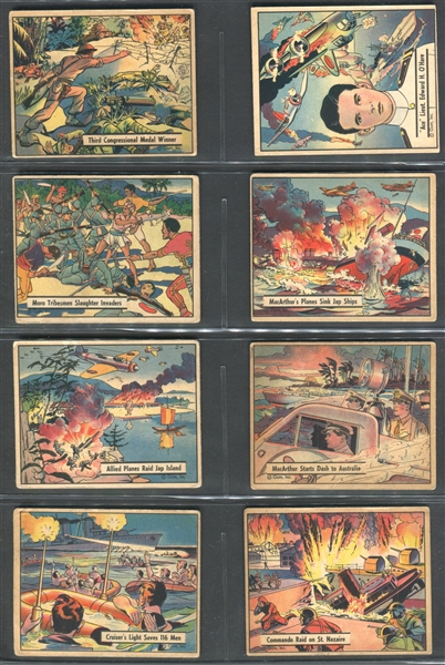 R164 Gum Inc War Gum Lot of (64) Cards