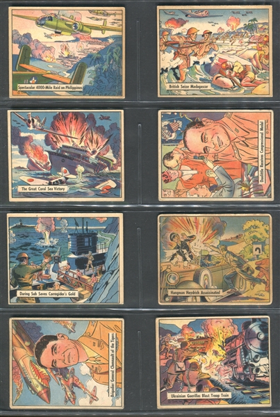 R164 Gum Inc War Gum Lot of (64) Cards