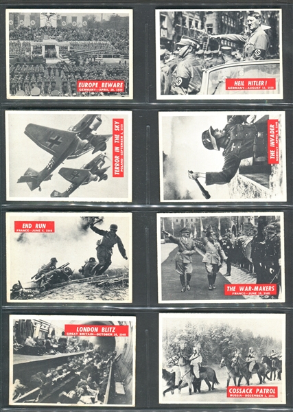 1965 Philadelphia Gum War Bulletin Complete Set of (88) Cards