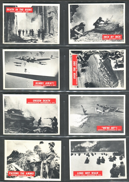 1965 Philadelphia Gum War Bulletin Complete Set of (88) Cards