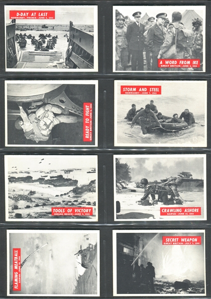 1965 Philadelphia Gum War Bulletin Complete Set of (88) Cards