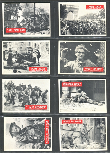 1965 Philadelphia Gum War Bulletin Complete Set of (88) Cards