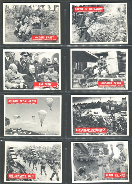 1965 Philadelphia Gum War Bulletin Complete Set of (88) Cards