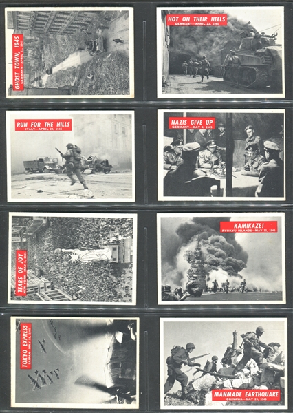 1965 Philadelphia Gum War Bulletin Complete Set of (88) Cards