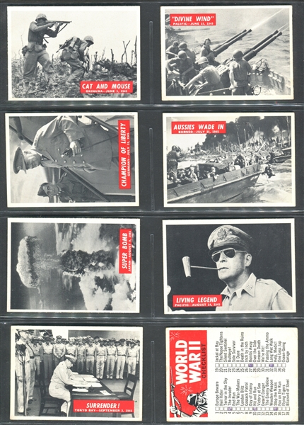 1965 Philadelphia Gum War Bulletin Complete Set of (88) Cards