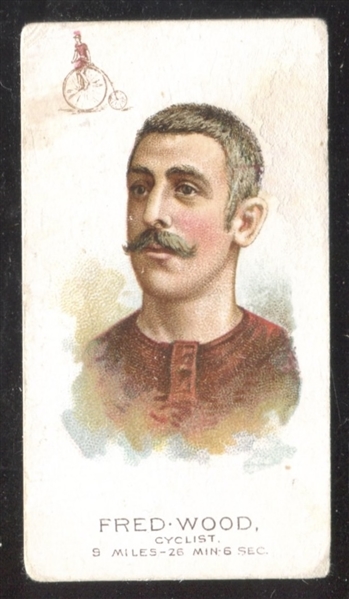 N29 Allen & Ginter World's Champions (Series II) Fred Wood (Cyclist)