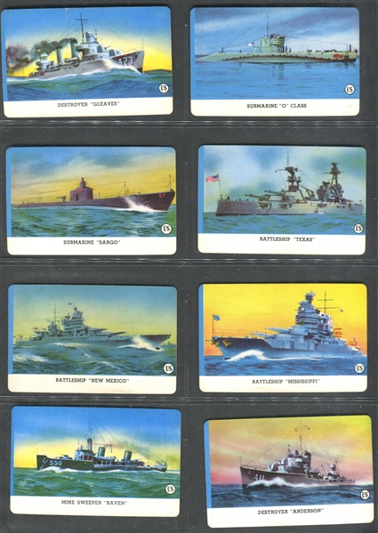 R112 Card-O Airplane Cards Mixed Lot of (129) Cards