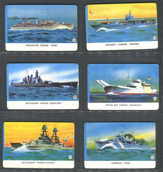 R112 Card-O Airplane Cards Mixed Lot of (129) Cards