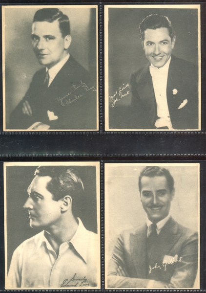 W618 Kashin Movie Stars Lot of (14) Cards